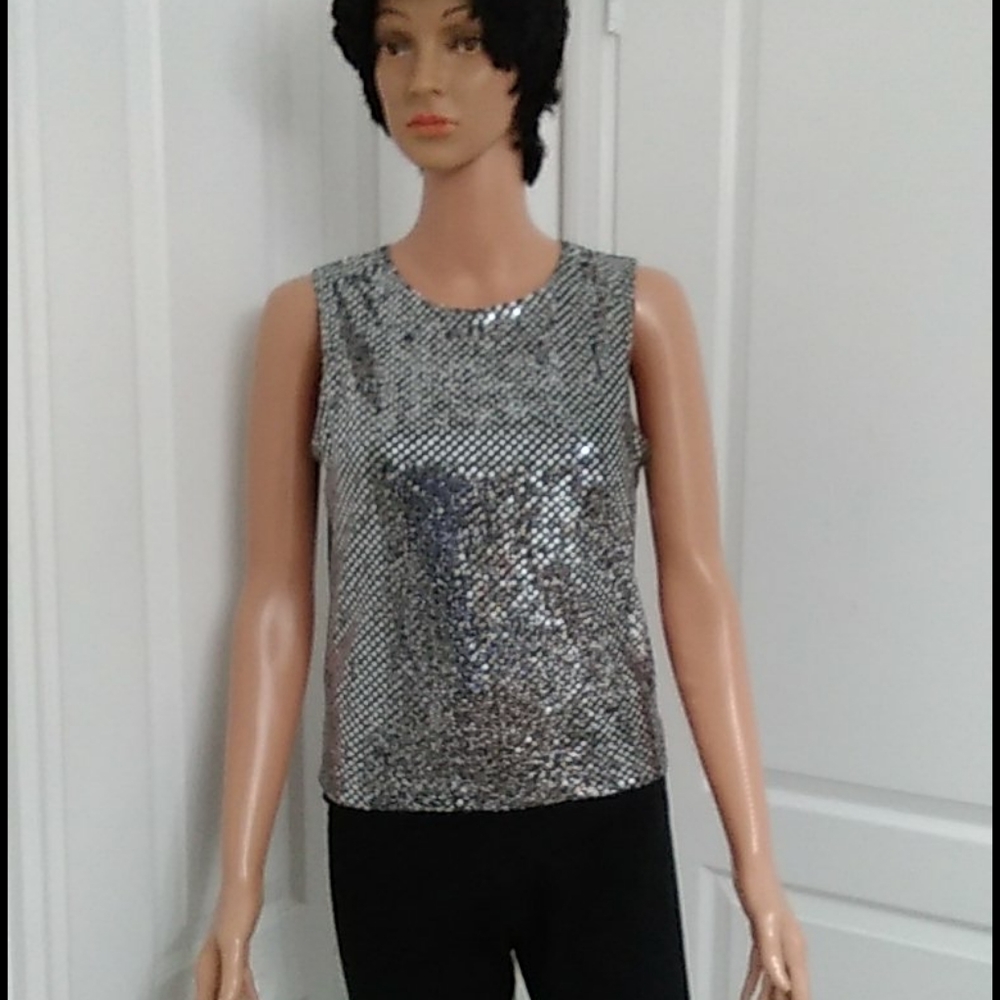 Beautiful Embellished Blouse size M by Jazz Sport